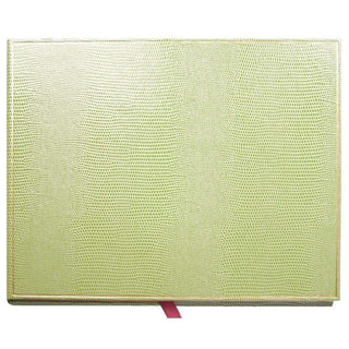 Caspari Lizard Guest Book in Green - 1 Each G2316