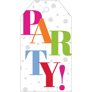 Caspari Party! Gift Tags - 4 Per Package HT060