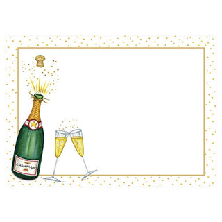 Caspari Bubbly Self-Adhesive Labels - 12 Per Package LTAG104