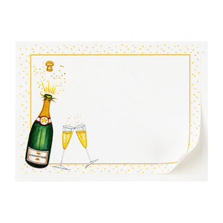 Caspari Bubbly Self-Adhesive Labels - 12 Per Package LTAG104