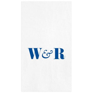 Personalization by Caspari Personalized Double Initial Guest Towel Napkins PG_2INITIAL_GUEST