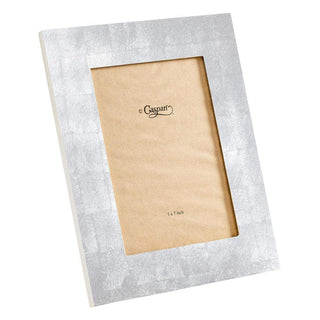 Caspari Silver Lacquer 5" x 7" Picture Frame - 1 Each SILVERLQFRM5X7