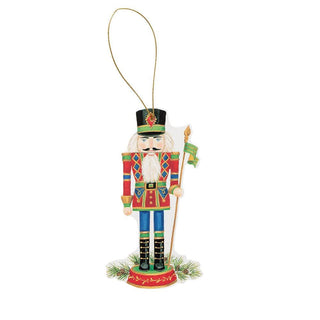 Caspari Nutcrackers Decorative Die-Cut Gift Tag - 4 Per Package TAG9503