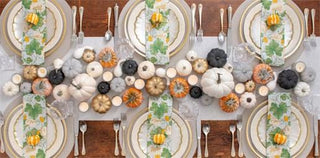 Creative Fall Décor: Pumpkin Table Runner