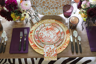 Lacquer, Rattan & Die-Cut Placemats