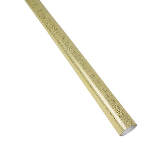 Caspari Pebble Gold Foil Roll Wrap 30 Inchx 6 Ft Foil-2 Core 100306RCF