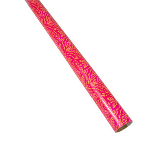 Caspari Annika Fuchsia/Coral Roll Wrap 30 Inch X 8Ft-2 Inch Core 100370RC