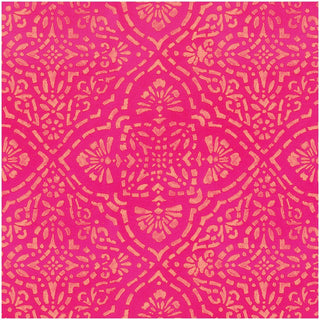 Caspari Annika Fuchsia/Coral Roll Wrap 30 Inch X 8Ft-2 Inch Core 100370RC