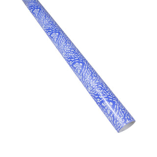 Caspari Annika Ceramic Blue Roll Wrap 30 Inch X 8Ft-2 Inch Core 10037RC