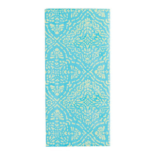 Caspari Annika Turquoise Tissue Pkg 4 Sheets 10037TIS