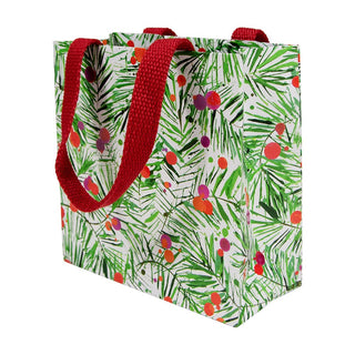 Caspari Modern Pine Gift Bag Sm Sq. 5 3/4X2 1/2 X 5 3/4 10059B1.5