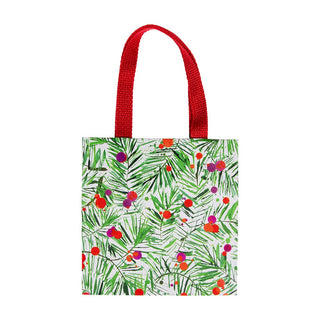 Caspari Modern Pine Gift Bag Sm Sq. 5 3/4X2 1/2 X 5 3/4 10059B1.5