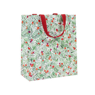Caspari Modern Pine Large Gift Bag 10"L x 4.75"W x 11.75"H - includes 1 bag 10059B7