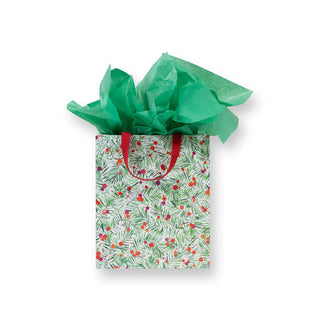 Caspari Modern Pine Large Gift Bag 10"L x 4.75"W x 11.75"H - includes 1 bag 10059B7