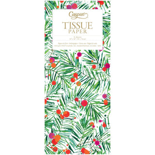 Caspari Modern Pine Tissue Pkg 4 Sheets 10059TIS