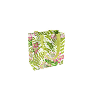 Caspari Fern Garden Gift Bag Sm Sq. 5 3/4X2 1/2 X 5 3/4 10069B1.5