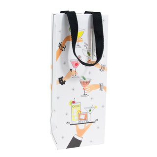 Caspari Aperitivo Bottle Bag 5 X 3 1/2 X 13 10074B4