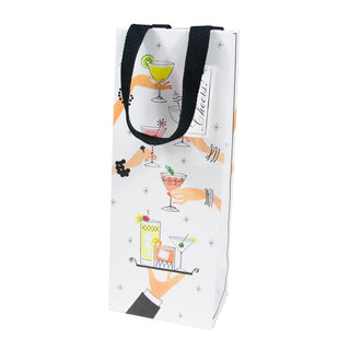 Caspari Aperitivo Bottle Bag 5 X 3 1/2 X 13 10074B4