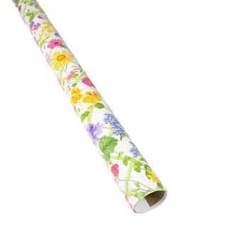 Caspari Floral Trellis Gift Wrap - 1 Continuous Roll of Wrapping Paper 10084RC