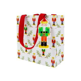 Caspari Little Nutcracker Gift Bag Sm Sq. 5 3/4X2 1/2 X 5 3/4 10096B1.5
