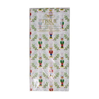 Caspari Little Nutcracker Tissue Pkg 4 Sheets 10096TIS