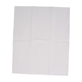 Caspari Paper Linen White Guest Towels Solid Airlaid - 12 In 100GG