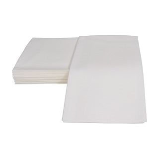 Caspari Paper Linen White Guest Towels Solid Airlaid - 12 In 100GG