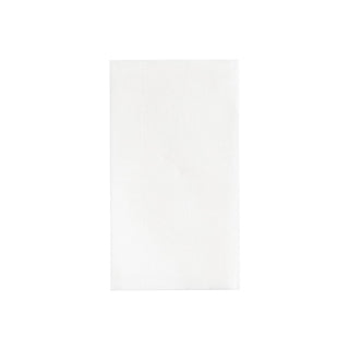 Caspari Paper Linen White Guest Towels Solid Airlaid - 12 In 100GG