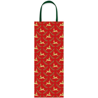 Caspari Little Reindeer Gift Bags - includes 1 Gift Bags 10107B4