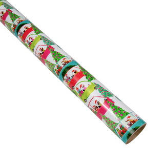 Caspari Christmas Tree Shopping Roll Wrap 30 Inch X 8Ft-2 Inch Core 10109RC