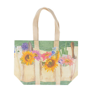Caspari Garden Tote Small Tote Sz 8-1/2 X 5-3/4 X 2-1/2 10120B11