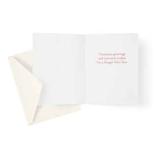 Caspari Topiary Stag Classic Boxed Christmas Cards - includes 15 cards & envelopes 101216