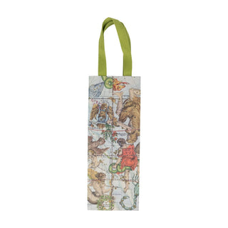 Caspari Zodiac Bottle Bag 5 X 3 1/2 X 13 10121B4