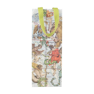 Caspari Zodiac Bottle Bag 5 X 3 1/2 X 13 10121B4