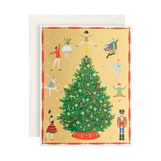 Caspari Nutcracker Ballet Boxed Christmas Cards - 16 Cards & 16 Envelopes 101223