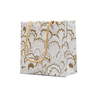 Caspari Marbled Ceramica Silver & Gold Gift Bags - includes 1 Gift Bags 101270B1.5
