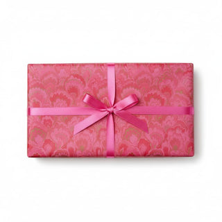 Caspari Marbled Ceramica Fuchsia & Gold Roll Wrap - includes 1 Roll 101271RC