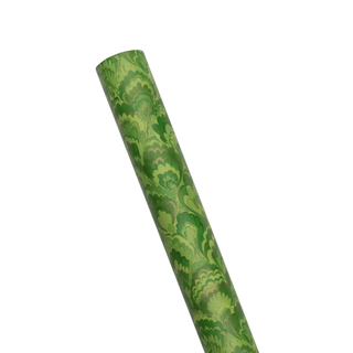 Caspari Marbled Ceramica Green & Gold Roll Wrap - includes 1 Roll Wrap 101272RC