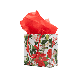 Caspari Christmas Chinoiserie Gift Bags - includes 1 Gift Bags 10132B1.5