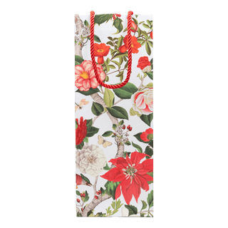 Caspari Christmas Chinoiserie Gift Bags - includes 1 Gift Bags 10132B4