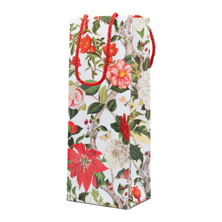 Caspari Christmas Chinoiserie Gift Bags - includes 1 Gift Bags 10132B4