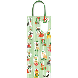 Caspari Presenting Pets Gift Bags - includes 1 Gift Bags 10134B4