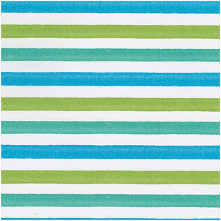 Caspari Cafe Stripe Cool Gift Wrap 101560RC