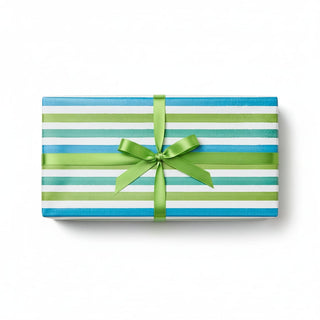 Caspari Cafe Stripe Cool Gift Wrap 101560RC