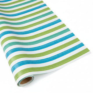Caspari Cafe Stripe Cool Gift Wrap 101560RC