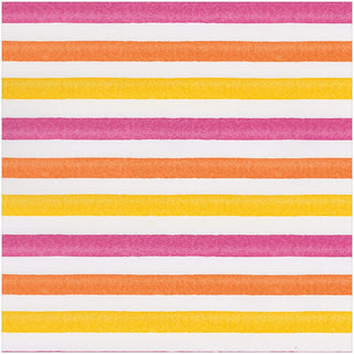 Caspari Cafe Stripe Warm Gift Wrap 10156RC