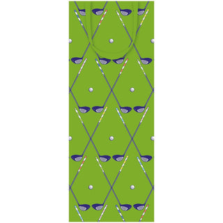 Caspari Golf Clubs Bottle Bag 5"L x 3.5"W x 13"H - includes 1 bag 10163B4