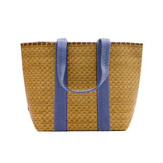 Caspari Basket Bag Small Tote Gift Bag - 8.5"L x 5.75"H x 2.5"W - includes 1 bag 10170B11