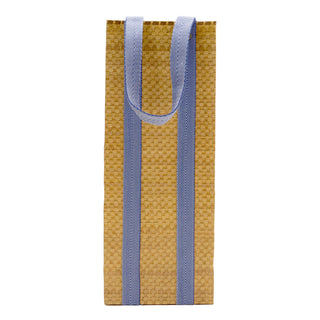 Caspari Basket Bag Bottle Bag 5"L x 3.5"W x 13"H - includes 1 bag 10170B4