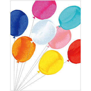 Caspari Balloons Gift Enclosure Cards - includes 4 cards & envelopes 10178ENC